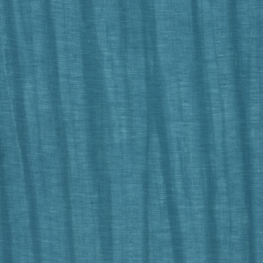 Tie Dye Linen Peacock Fabric Stroheim